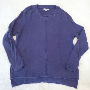 Madewell navy loose sweater